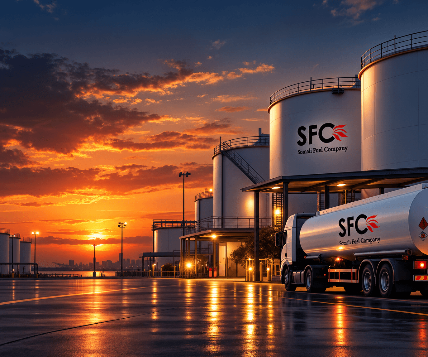 SFC fuel terminal